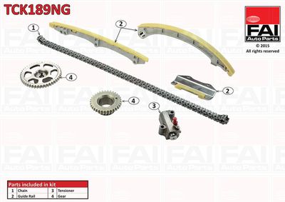 Комплект цели привода распредвала FAI AUTOPARTS TCK189NG