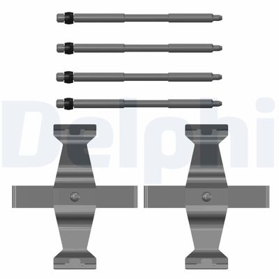 Piederumu komplekts, Disku bremžu uzlikas DELPHI LX0785