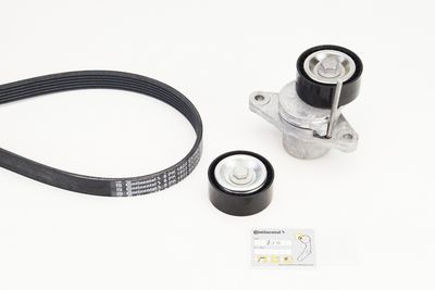 Ķīļrievu siksnu komplekts CONTINENTAL CTAM 6PK1822 EXTRA K1