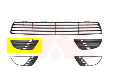 VAN WEZEL 1805592 Ventilatora reste, Bampers