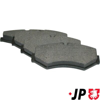 Bremžu uzliku kompl., Disku bremzes JP GROUP 1163705610