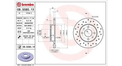 Тормозной диск MAGNETI MARELLI 360406021602