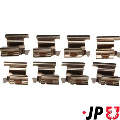 Комплектующие, колодки дискового тормоза JP GROUP 1163750310
