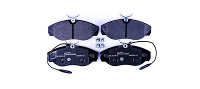 Bremžu uzliku kompl., Disku bremzes HELLA 8DB 355 018-141