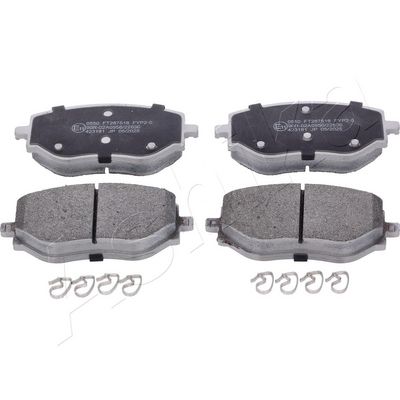 Bremžu uzliku kompl., Disku bremzes ASHIKA 50-00-0550