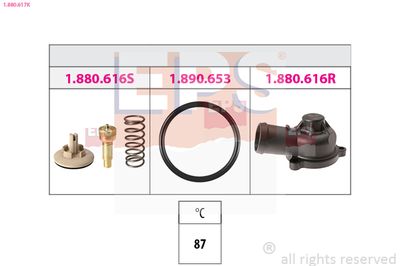 Termostats, Dzesēšanas šķidrums EPS 1.880.617K