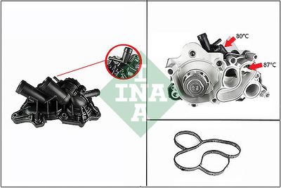 Водяной насос, охлаждение двигателя Schaeffler INA 538 0889 10