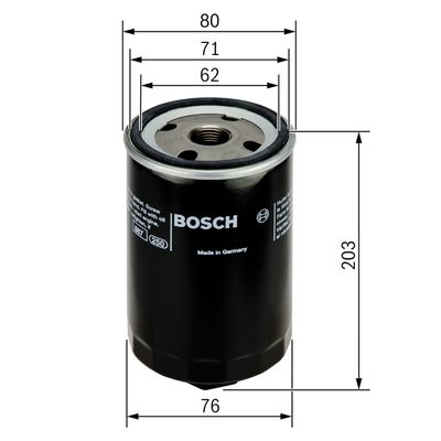 Масляный фильтр BOSCH 0 451 103 338
