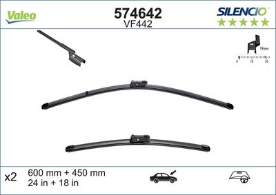 Щетка стеклоочистителя VALEO 574642