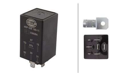 Реле, топливный насос HELLA 4RP 008 189-111