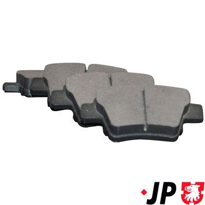 Комплект тормозных колодок, дисковый тормоз JP GROUP 4163700410