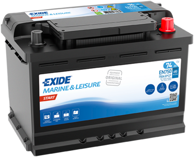 EXIDE EN750 Startera akumulatoru baterija