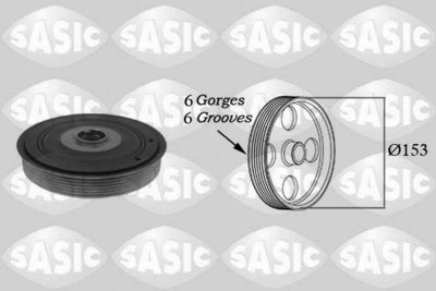 Piedziņas skriemelis, Kloķvārpsta SASIC 2150012