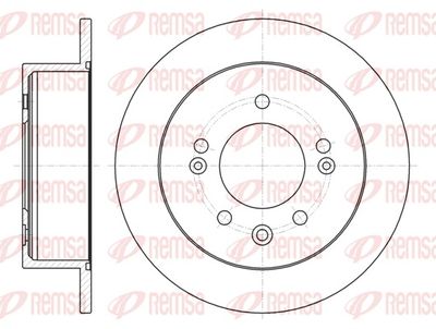Тормозной диск REMSA 61802.00