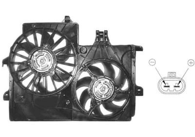 Ventilators, Motora dzesēšanas sistēma VAN WEZEL 3781747