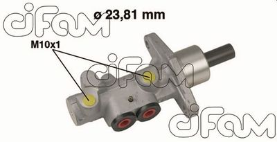Galvenais bremžu cilindrs CIFAM 202-610