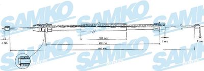 Trose, Stāvbremžu sistēma SAMKO C0630B