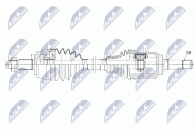 Приводной вал NTY NPW-FT-096