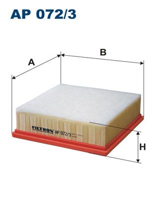 Gaisa filtrs FILTRON AP 072/3