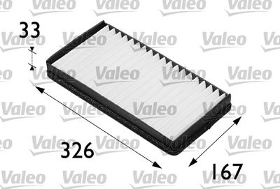 Filtrs, Salona telpas gaiss VALEO 698203