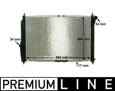 Radiators, Motora dzesēšanas sistēma MAHLE CR 1310 000P