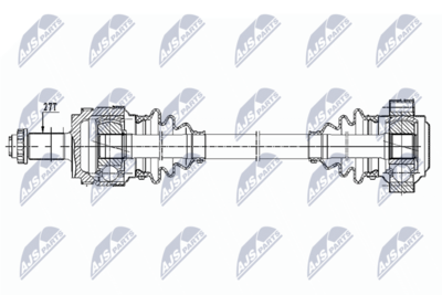 Приводной вал NTY NPW-BM-149