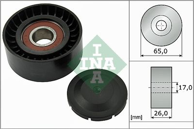 Parazīt-/Vadrullītis, Ķīļrievu siksna Schaeffler INA 532 0557 10