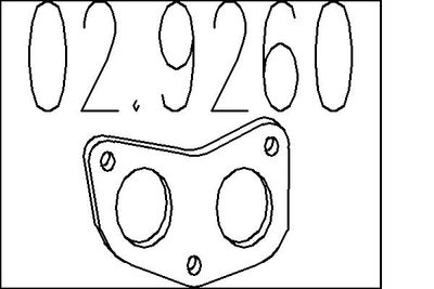 Blīve, Izplūdes caurule MTS 02.9260