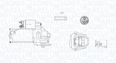 Стартер MAGNETI MARELLI 063721245010