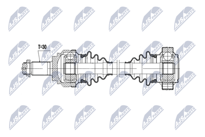 Приводной вал NTY NPW-BM-212