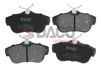 Bremžu uzliku kompl., Disku bremzes DACO 320613