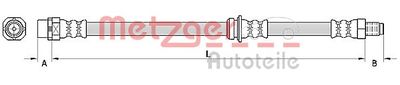 Тормозной шланг METZGER 4110946