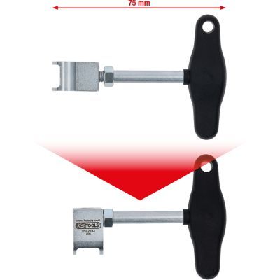 Atbrīvošanas instruments, Šļūtenes skava KS TOOLS 150.2233