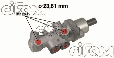 Galvenais bremžu cilindrs CIFAM 202-536