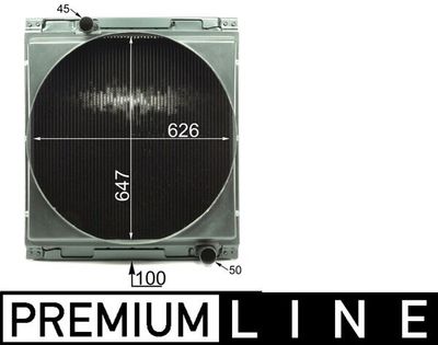 Radiators, Motora dzesēšanas sistēma MAHLE CR 2181 000P