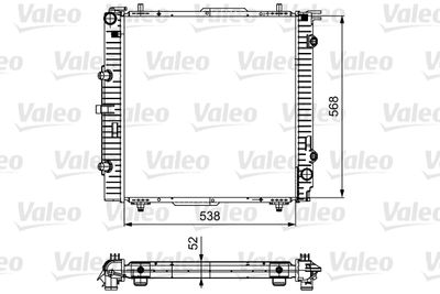 Radiators, Motora dzesēšanas sistēma VALEO 732459
