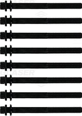 Cilindru galvas skrūvju komplekts GLASER T50156-00