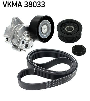 Поликлиновой ременный комплект SKF VKMA 38033