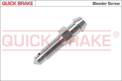 QUICK BRAKE 0033 Gaisa vārsta/-ventiļa skrūve