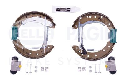 Bremžu loku komplekts HELLA PAGID 8DB 355 005-121