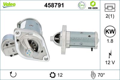 Starteris VALEO 458791