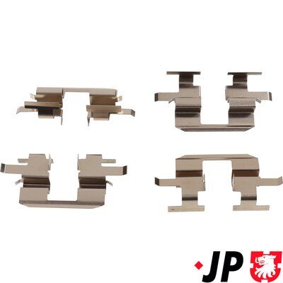 Комплектующие, колодки дискового тормоза JP GROUP 4664001210