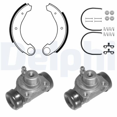 Bremžu loku komplekts DELPHI 640