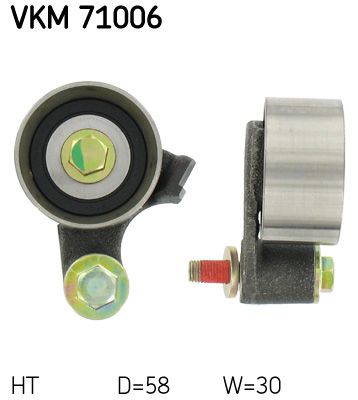 Натяжной ролик, ремень ГРМ SKF VKM 71006
