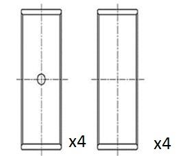 Klaņa gultnis FAI AutoParts BB2042-STD