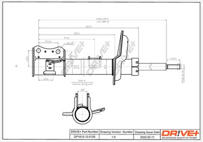 Амортизатор Dr!ve+ DP1610.10.0126