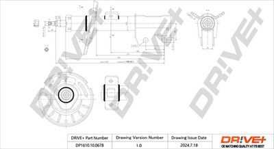 Амортизатор Dr!ve+ DP1610.10.0678
