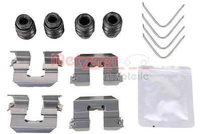 Комплектующие, колодки дискового тормоза METZGER 109-0058