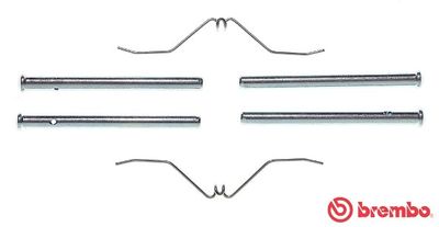 Piederumu komplekts, Disku bremžu uzlikas BREMBO A 02 264