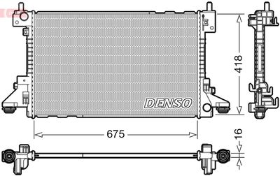 Radiators, Motora dzesēšanas sistēma DENSO DRM20006